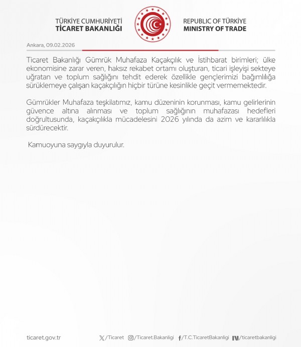 Ticaret Bakanlığı Göz Açtırmıyor! 7 Milyar 655 Milyon Lira...